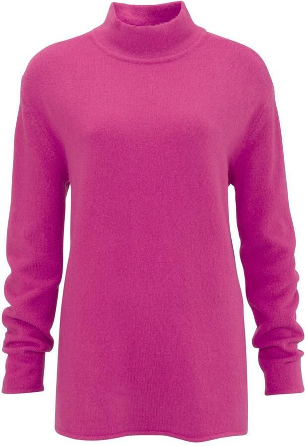 Aniston CASUAL Gebreide trui met opstaande kraag - Foto 5