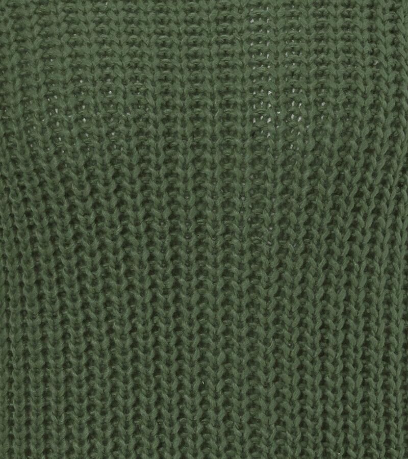 Aniston CASUAL Gebreide trui met rolrand aan de staande kraag