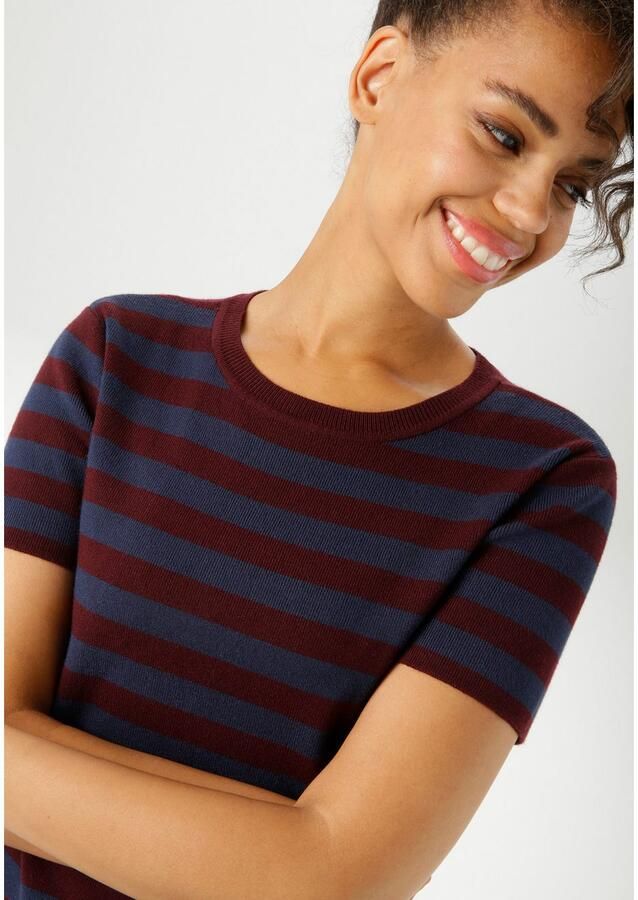 Aniston CASUAL Gebreide trui met streepdessin nieuwe collectie - Foto 3