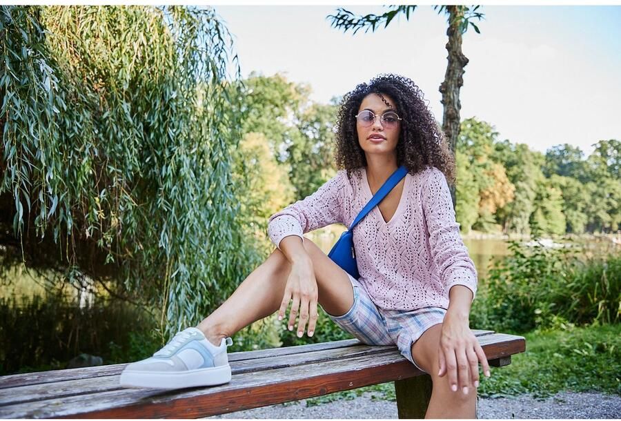 Aniston CASUAL Bermuda in klassieke stijl