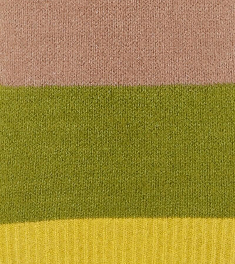 Aniston CASUAL Gebreide trui met trendy gekleurde brede strepen