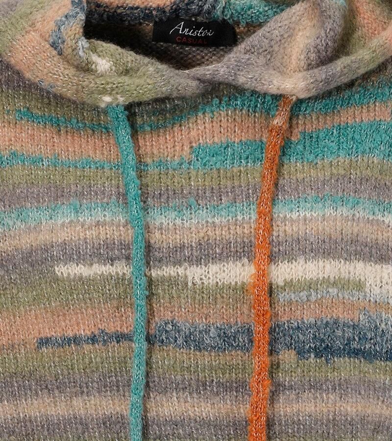 Aniston CASUAL Gebreide trui van kleurrijk effectgaren elk stuk is uniek