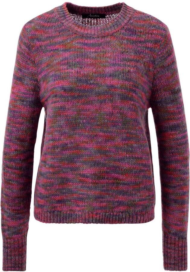 Aniston CASUAL Gebreide trui van trendy multicolor-garen elk deel uniek nieuwe collectie - Foto 5