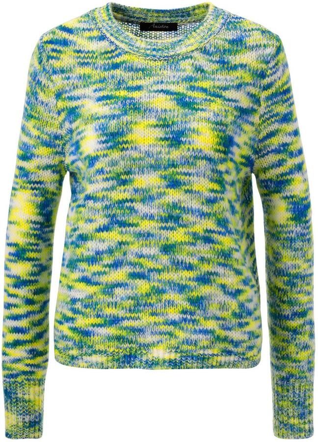 Aniston CASUAL Gebreide trui van trendy multicolor-garen elk deel uniek nieuwe collectie - Foto 2