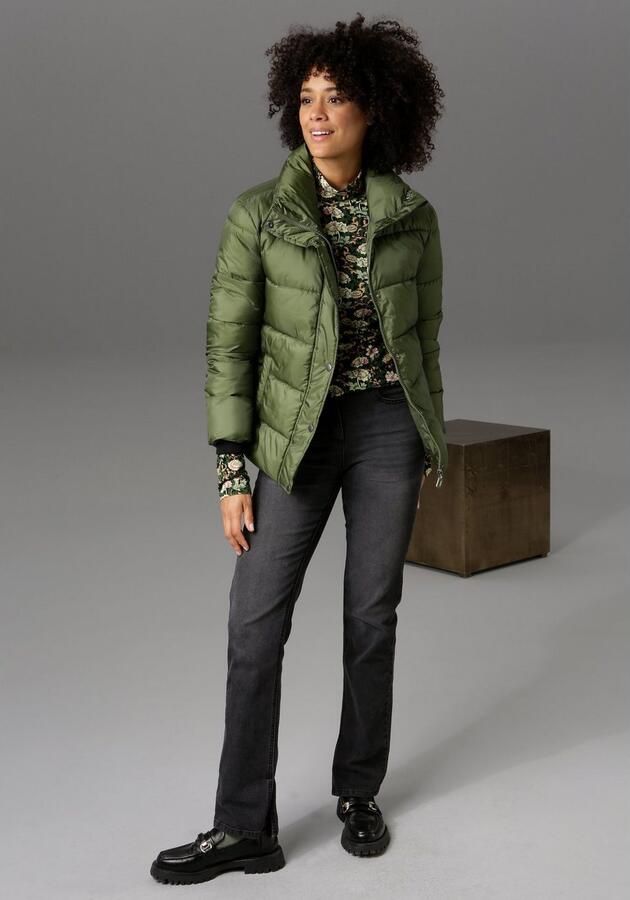 Aniston CASUAL Gewatteerde jas in een trendy two-tone dessin - Foto 7