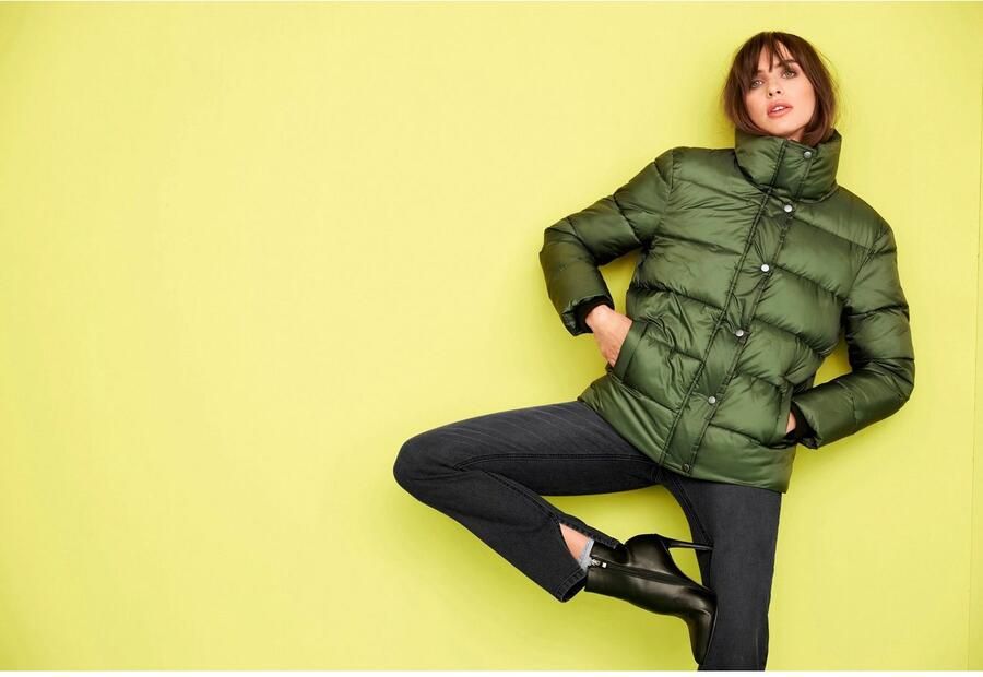 Aniston CASUAL Gewatteerde jas in een trendy two-tone dessin - Foto 8