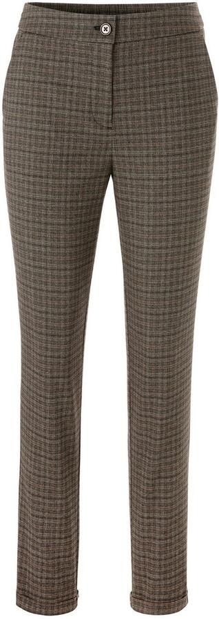 Aniston CASUAL Geweven broek met stijlvol ruitdessin nieuwe collectie - Foto 4