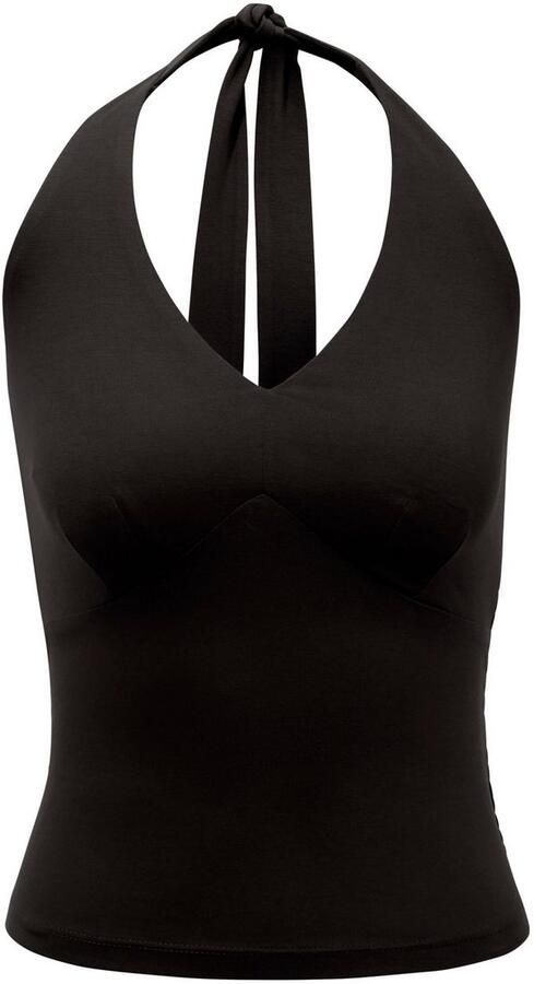 Aniston CASUAL Haltertop met bandjes die gestrikt kunnen worden - Foto 4