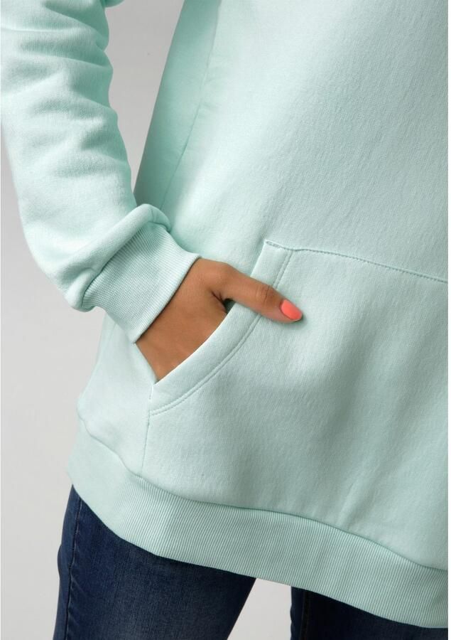 Aniston CASUAL Hoodie met smiley op de rug - Foto 2