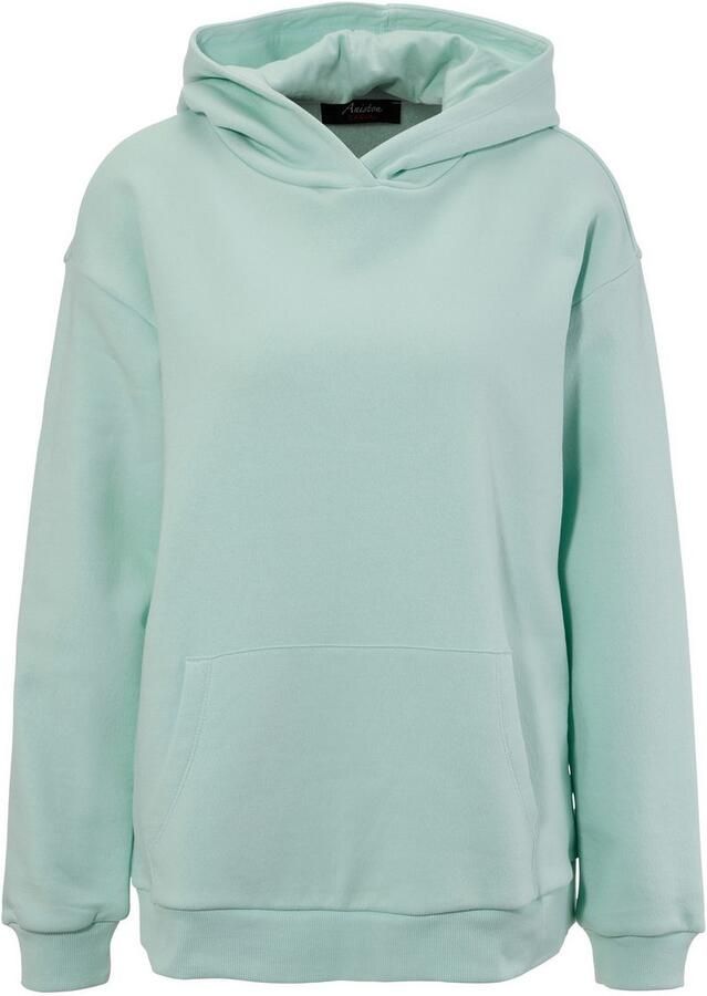 Aniston CASUAL Hoodie met smiley op de rug