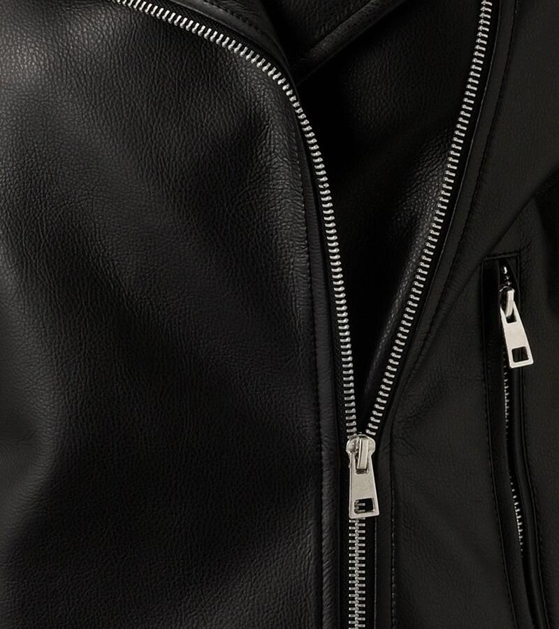 Aniston CASUAL Imitatieleren jack in bikerstijl nieuwe collectie