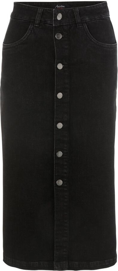 Aniston CASUAL Jeans rok met knoopsluiting - Foto 5