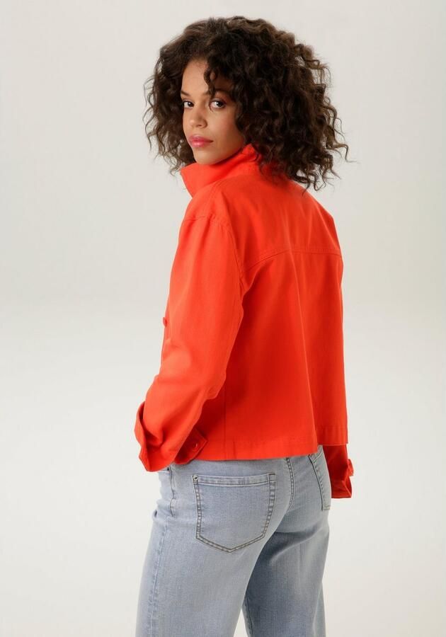 Aniston CASUAL Jeansjack met tonale knopen te sluiten - Foto 4