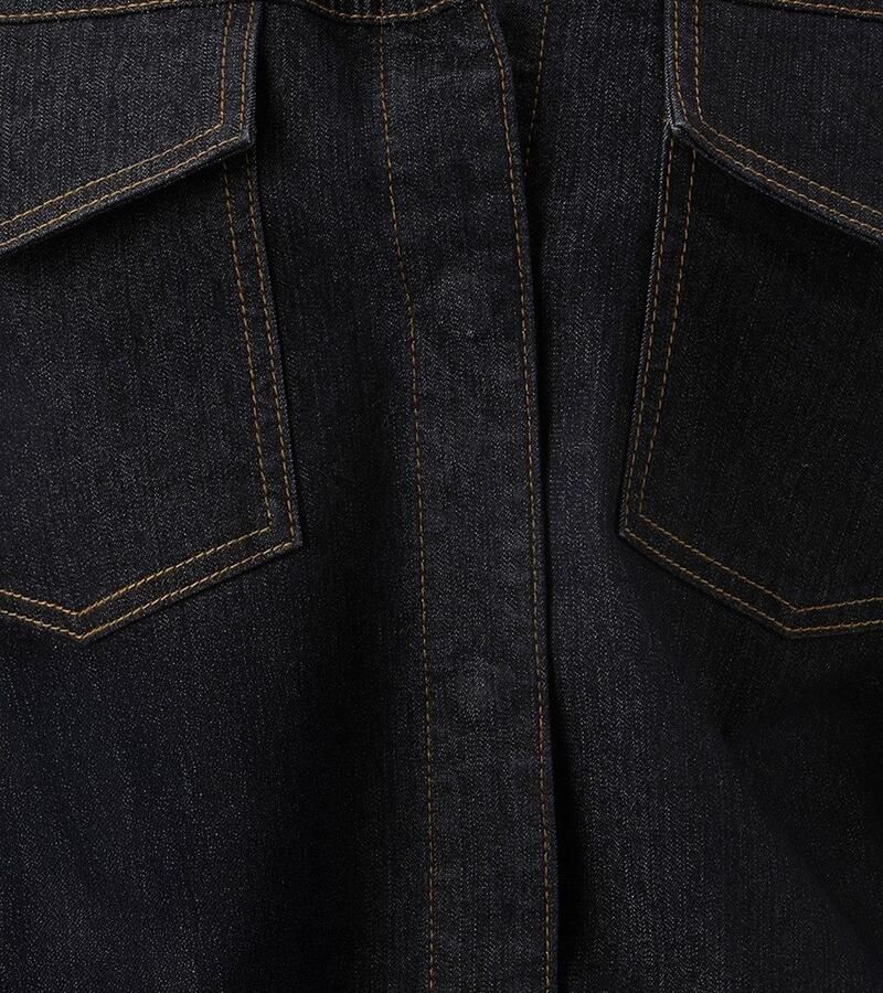 Aniston CASUAL Jeansjack te sluiten met verdekte drukknopen nieuwe collectie