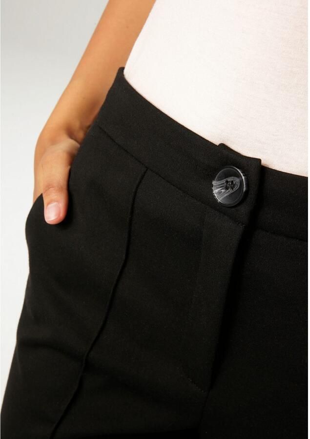 Aniston CASUAL Jerseybroek met biezen gegarneerd - Foto 2