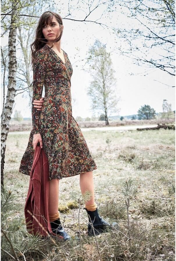 Aniston CASUAL Jerseyjurk in wikkel-look - Foto 4