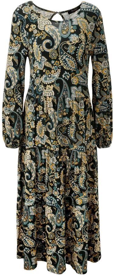Aniston CASUAL Jerseyjurk met kleurharmonisch paisley-patroon nieuwe collectie - Foto 6