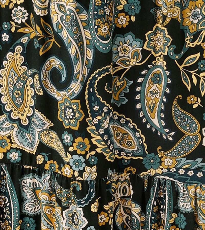 Aniston CASUAL Jerseyjurk met kleurharmonisch paisley-patroon nieuwe collectie