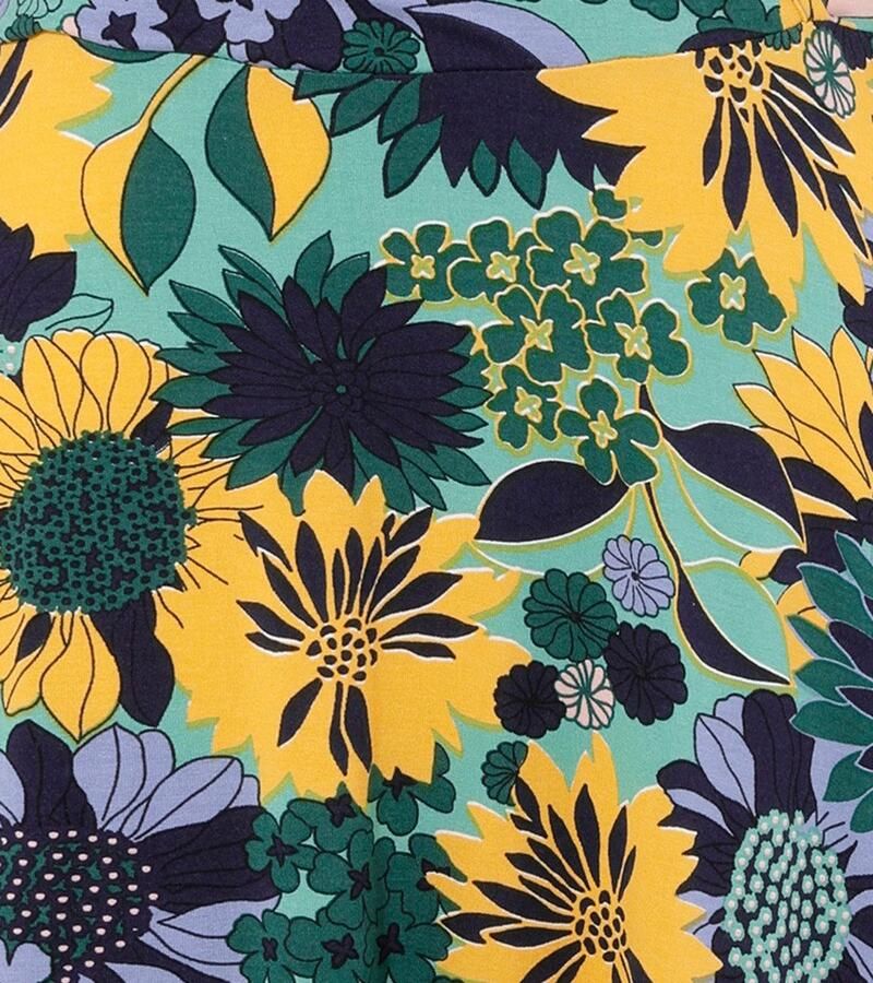 Aniston CASUAL Jerseyjurk met v-hals in wikkel-look