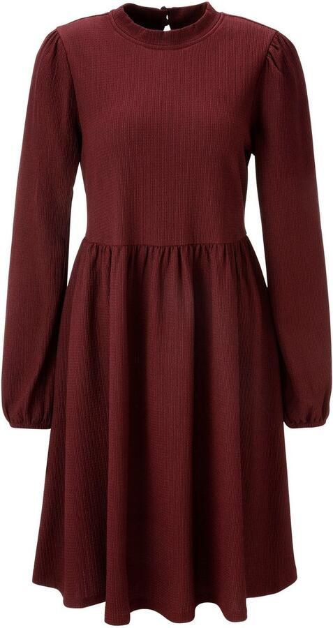 Aniston CASUAL Jerseyjurk van gestructureerde elastische crêpe kwaliteit nieuwe collectie - Foto 6