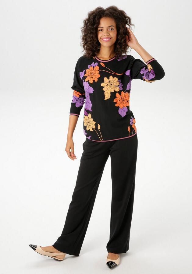 Aniston CASUAL Joggingbroek van superzachte elastische jersey-kwaliteit - Foto 4