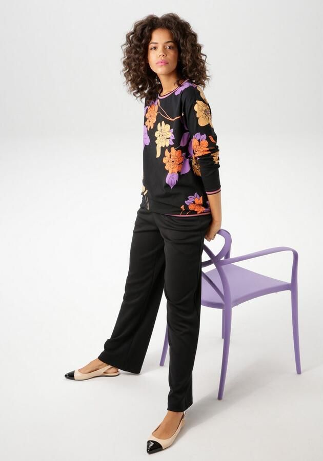 Aniston CASUAL Joggingbroek van superzachte elastische jersey-kwaliteit - Foto 5