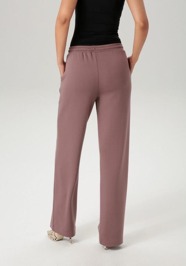 Aniston CASUAL Joggingbroek van superzachte elastische jersey-kwaliteit - Foto 3