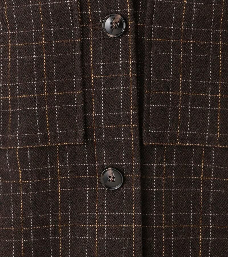 Aniston CASUAL Kort jack in ruitdessin met gestippelde voering nieuwe collectie