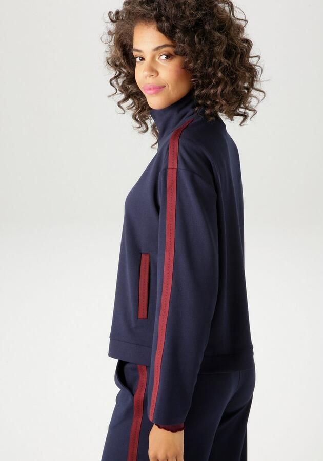 Aniston CASUAL Kort jack met tapes op de steekzakken en lange mouwen nieuwe collectie - Foto 5