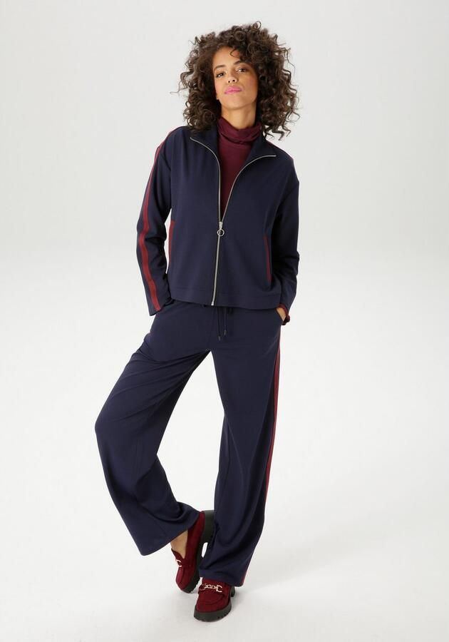 Aniston CASUAL Kort jack met tapes op de steekzakken en lange mouwen nieuwe collectie - Foto 6