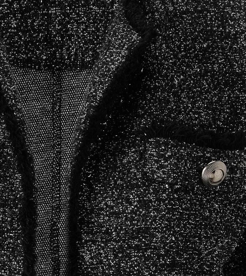 Aniston CASUAL Korte blazer van gemêleerd bouclé-jacquard met glansdraden nieuwe collectie