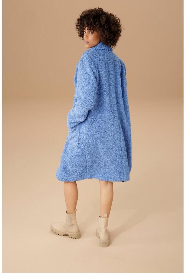 Aniston CASUAL Korte jas in pluche-look - Foto 7