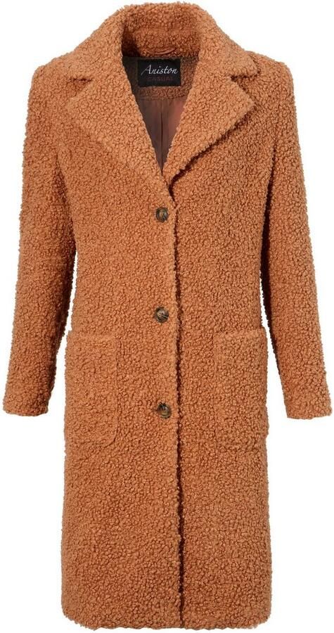 Aniston CASUAL Korte jas in pluche-look - Foto 10