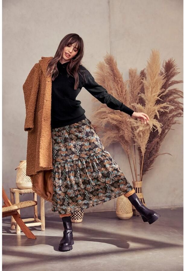 Aniston CASUAL Korte jas in pluche-look - Foto 7