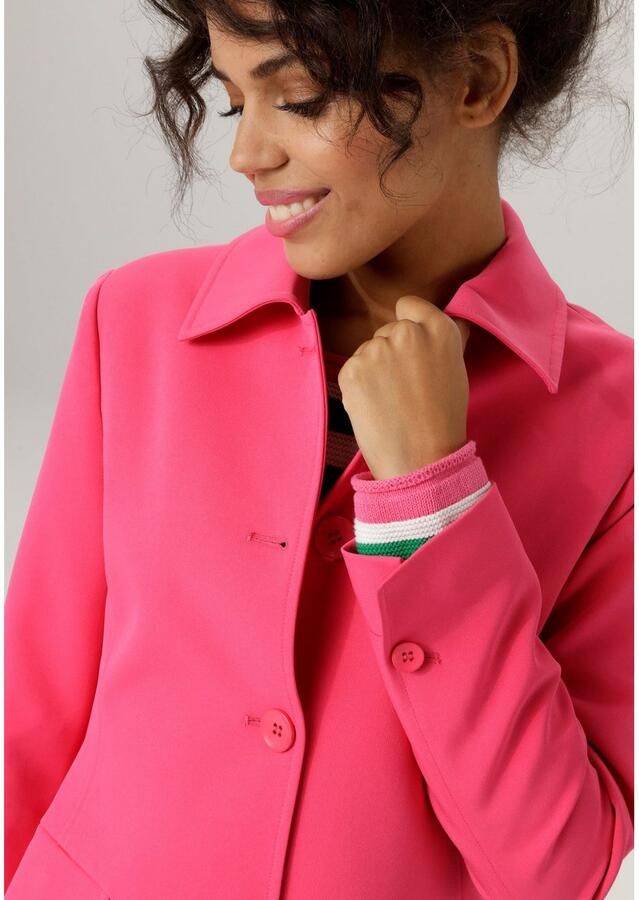 Aniston CASUAL Korte jas in trendy knalkleuren