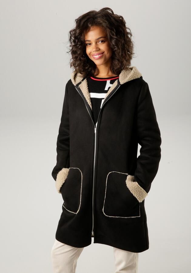 Aniston CASUAL Korte jas met een capuchon - Foto 8