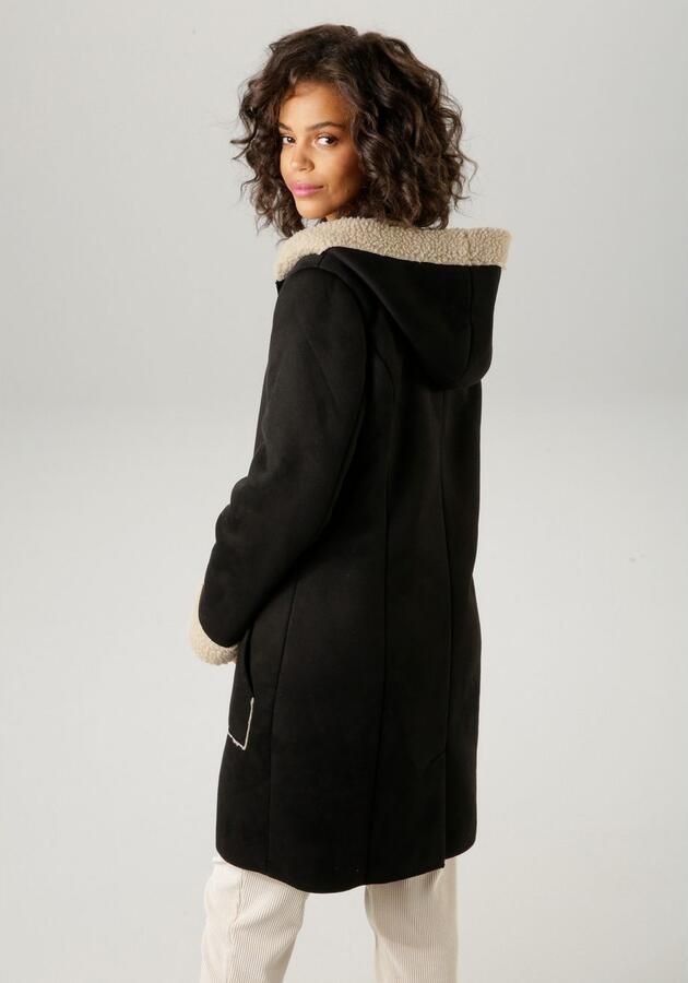 Aniston CASUAL Korte jas met een capuchon - Foto 3