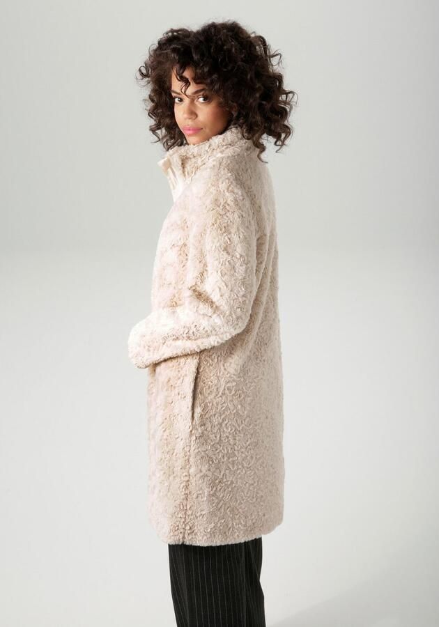 Aniston CASUAL Korte jas van superzacht pluizig imitatiebont nieuwe collectie - Foto 3