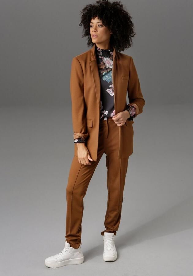 Aniston CASUAL Lange blazer met reverskraag - Foto 3