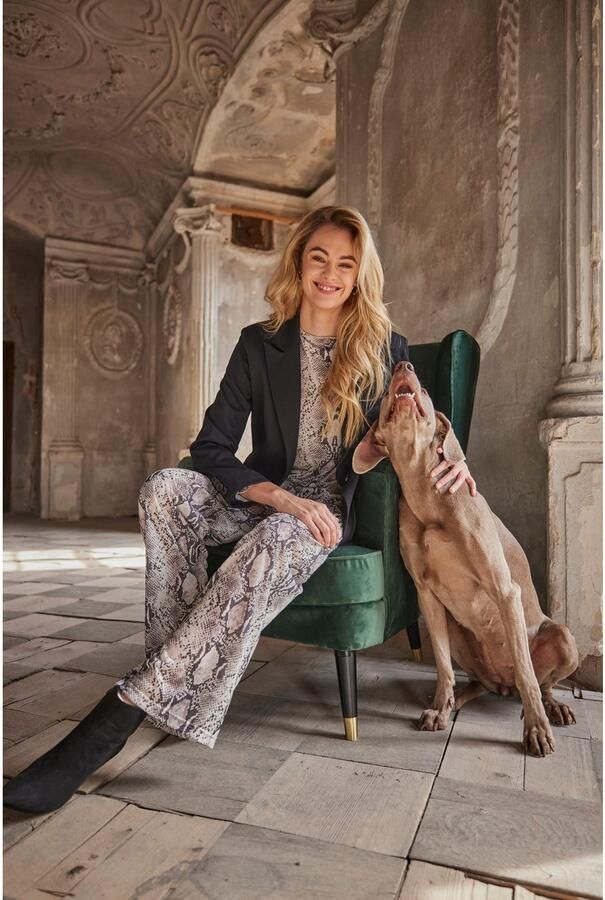 Aniston CASUAL Lange blazer met reverskraag nieuwe collectie - Foto 7