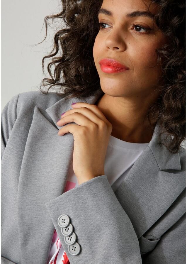 Aniston CASUAL Lange blazer met reverskraag nieuwe collectie - Foto 2