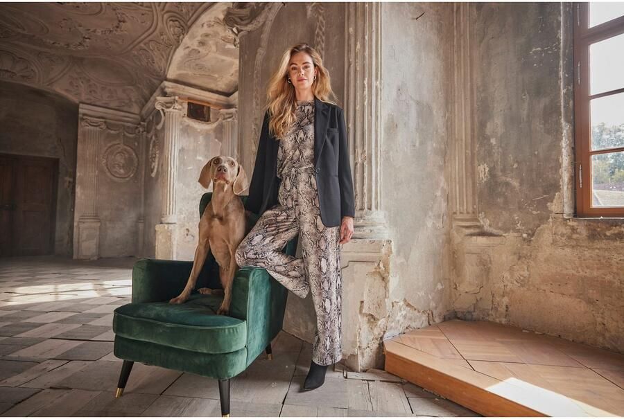 Aniston CASUAL Lange blazer met reverskraag nieuwe collectie - Foto 9