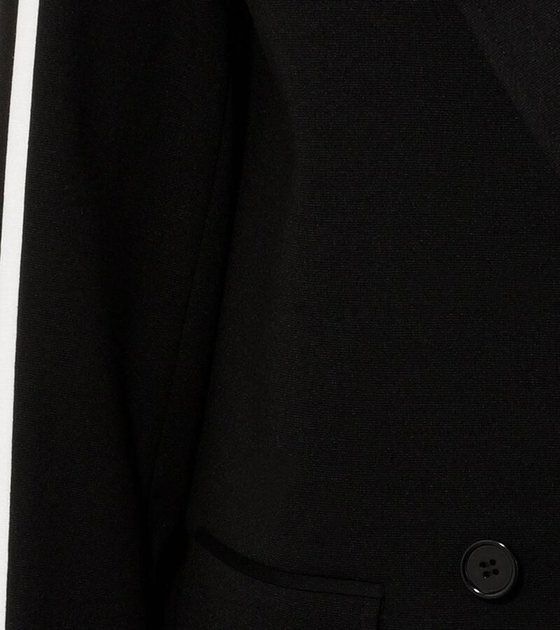 Aniston CASUAL Lange blazer met trendy streep op de schouder en de mouwen