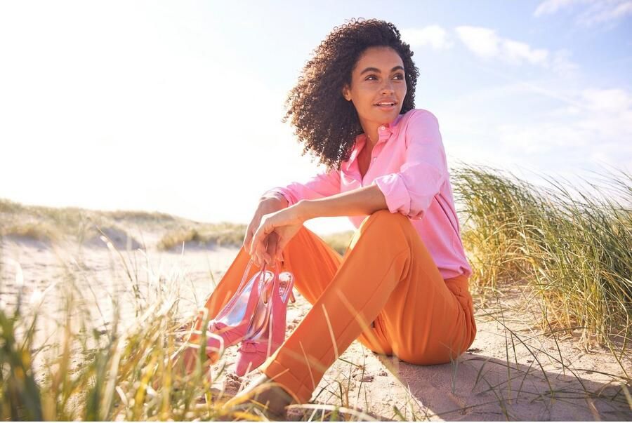 Aniston CASUAL Lange blouse met korte zijsplitten - Foto 5