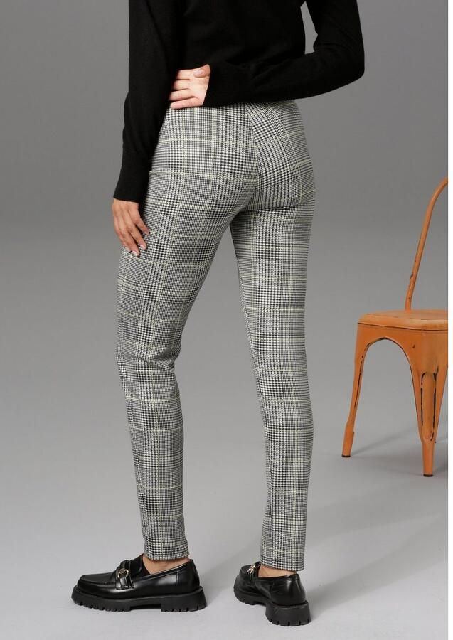Aniston CASUAL Legging met ruitdessin