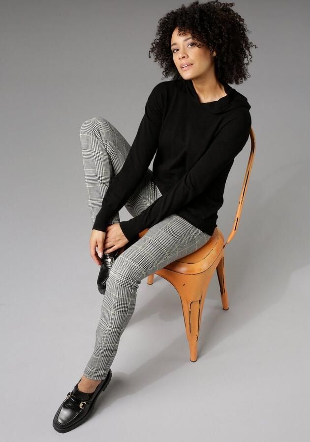 Aniston CASUAL Legging met ruitdessin - Foto 4