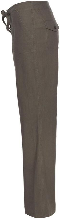 Aniston CASUAL Linnen broek met bindstrik - Foto 8