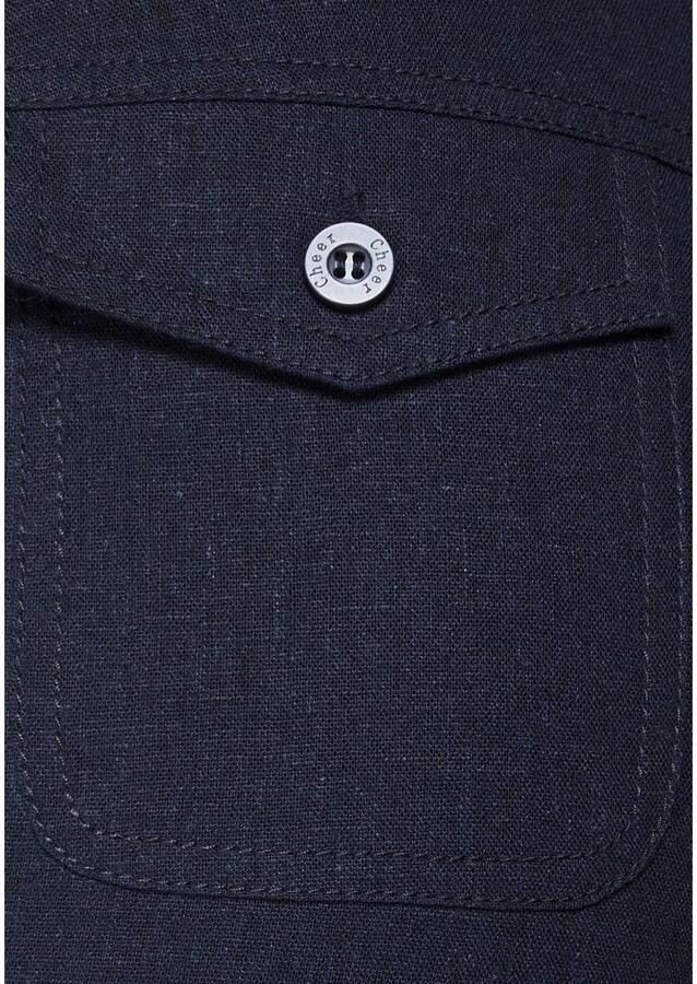 Aniston CASUAL Linnen broek met bindstrik