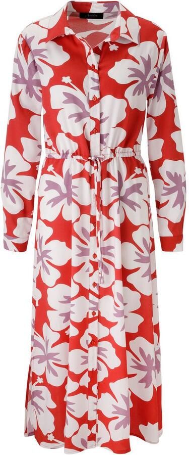 Aniston CASUAL Maxi-jurk bedrukt met grootvlak grafische bloe nieuwe collectie - Foto 6