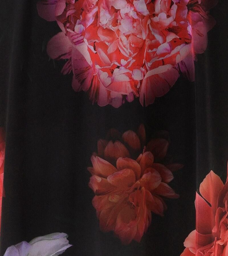 Aniston CASUAL Maxi-jurk bedrukt met kleurrijke grootschalige bloe nieuwe collectie